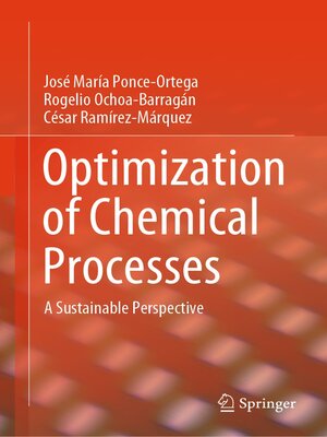 cover image of Optimization of Chemical Processes